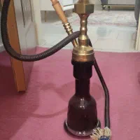 قلیان.برنجی تو پر