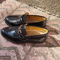 کفش طبی پسرانه زیره پیو یخ شکن چرم بابک