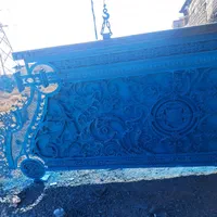 درب ماشین رو حیاطی ویلایی باغی