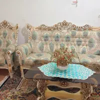 مبل سلطنتی ۹ نفره چوب گردو