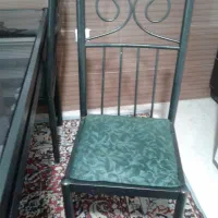 میزنهارخوری فلزی همراه ۶صندلی