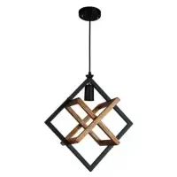 لوستر / لوستر چوبی / کافه / رستوران / دکوراسیون