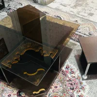 میز جلو مبلی و گل میز