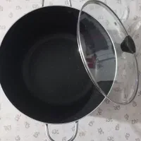 قابلمه تفلون سایز ۳۴|ظروف پخت‌وپز|رشت, یخسازی|دیوار