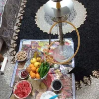 قلیان در کافی شاپ