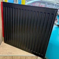 رادیاتور پنلی رنگی دکوراتیو مشکی ایساتیس 120cm