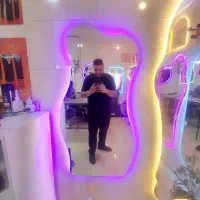 آیینه ، آیینه دفرمه ، آیینه بک لایت ،سالنی