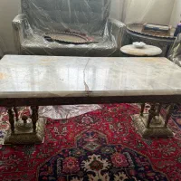 میز عسلی برنجی و میز جلو مبلی|مبلمان خانگی و میز عسلی|تهران, هروی|دیوار