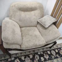 مبل راحتی فروشی بدونه میز عسلی وجلو مبلی