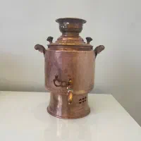کتری شیردار مسی