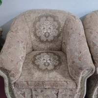 مبل هفت نفره با عسلی شیشه ای ۳۵۰۰|مبلمان خانگی و میز عسلی|مراغه, |دیوار