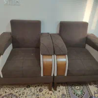 فروش مبل. دونفر یکی تک نفره دوتا