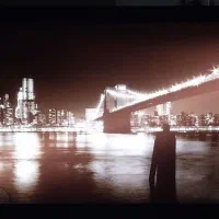 تابلو شب خواب با منظره زیبا