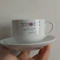 ۳ دست فنجان و بشقاب|ظروف سرو و پذیرایی|بیجار, |دیوار