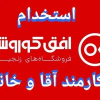 استخدام کارمند خانم و آقا