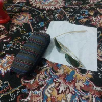 عینک دودی خلبانی آمریکایی اپتیک اصلی