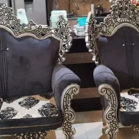 سرویس مبل با میز در حد نو