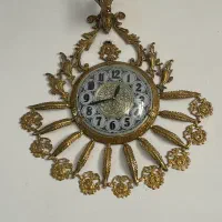 ساعت برنز رخ گوزن