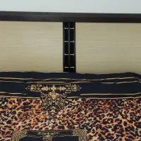 تخت دو نفره ام دی اف  همراه با تشک