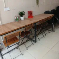 میز و صندلی کافه MDF قیمت مناسب|کافی‌شاپ و رستوران|نسیم‌شهر, |دیوار