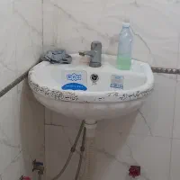 یه دونه روشویی بدون شیر.سینک رو کار