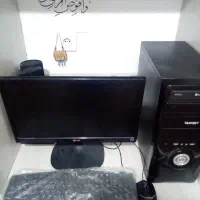 کامپیتر ال جی همراه با کیس و باندها سالم و تمییز