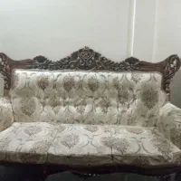 مبلمان استیل ۹نفره تمام چوب|مبلمان خانگی و میز عسلی|قزوین, |دیوار