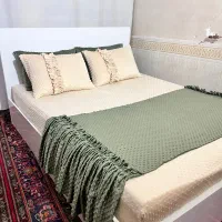 کاورتشک همراه ست روبالشی وشال تخت