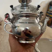 سماوری گازی ۱۰ لیتری پایه ذغالی|قوری، کتری، قهوه‌ساز دستی|پاکدشت, پاکدشت (مامازند)|دیوار