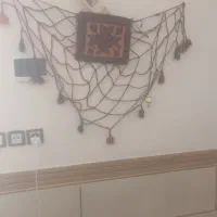 گلدان دست بافت قدیمی|صنایع دستی و سایر لوازم تزئینی|بردسیر, |دیوار