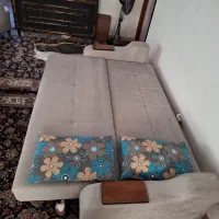 مبل ۶ نفره (۴ نفره تختخواب شو به تخت دو نفره)|مبلمان خانگی و میز عسلی|چالوس, |دیوار