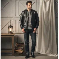 پکیج کاپشن Artim نیم بوت مردانه مشکی مدل Rad|لباس|رشت, منظریه|دیوار