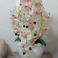 گل همراه گلدان