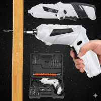 فقط یه بار بخر/مجموعه ۴۷ تکه دریل شارژی TitanFix