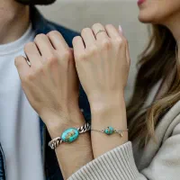 دستبند فیروزه نیشابور استیل|جواهرات|مشهد, آزادشهر|دیوار