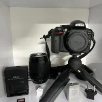 دوربین نیکون d5300 با لنز ۱۸ -۱۴۰ و اقلام همراه