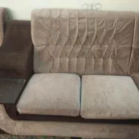 مبل ال ۷نفره  همراه با میزتلوزیون ست