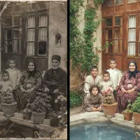 ترمیم عکس قدیمی بازسازی عکس های قدیم