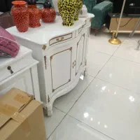 اینه کنسول و ویترین سفیدشیری