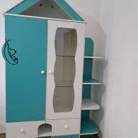 کمد وتخت خواب نوجوان  همراه با میز  و بوفه