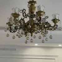۲ عدد لوستر ۶ شاخه نو شیک