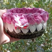 سبدهای تریکودر طرح ورنگ|صنایع دستی و سایر لوازم تزئینی|قوچان, |دیوار