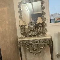 اینه و شمعدان برنج