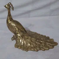 مجسمه دست ساز برنز طاووس|مجسمه، تندیس، ماکت|تهران, گرگان|دیوار
