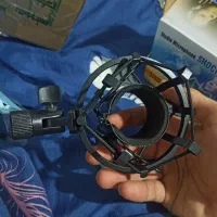 لرزه گیر میکروفن همین الان بدستم رسید نو|سیستم صوتی خانگی|قزوین, |دیوار