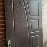درب چوبی دولنگه