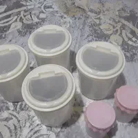 سطل حبوبات و چای