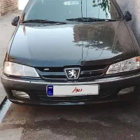 پژو پارس مشکی مدل 90