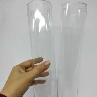 گلدان استوانه شیشه ای قطر ۶|صنایع دستی و سایر لوازم تزئینی|اصفهان, آهنگران|دیوار