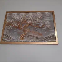 تابلو ۶۰×۴۰طرح درخت و شکوفه